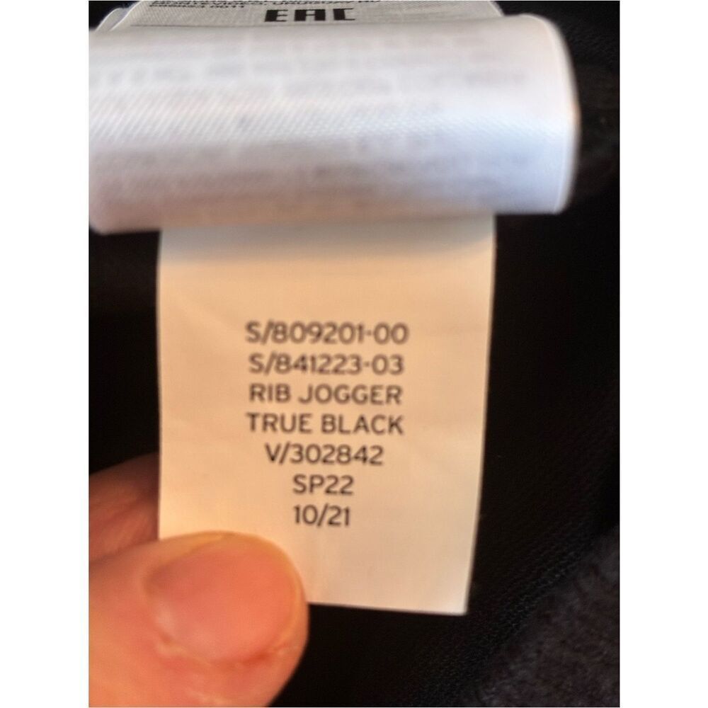 GAP NWT Black Lineny Drawstring Jogger Pants, great pockets runs big - Picture 10 of 11